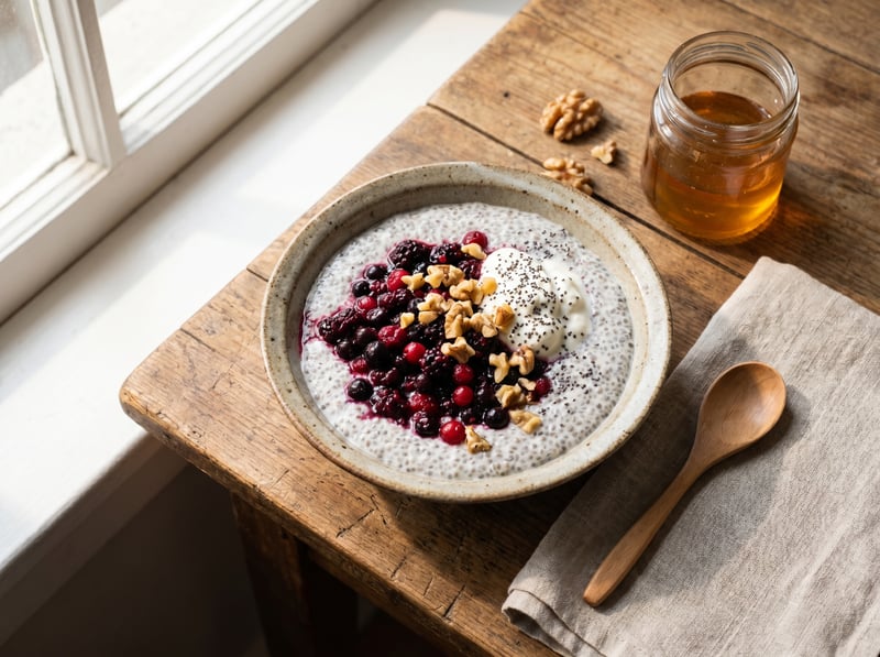 Overnight Chia puding