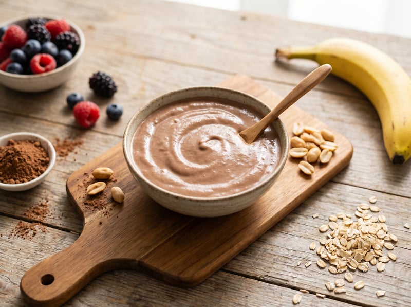Čoko-arašidové smoothie