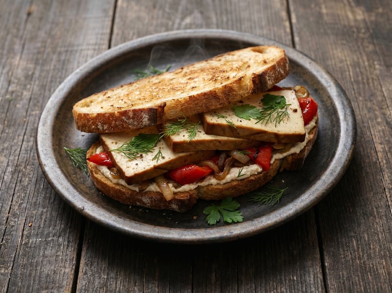 Tofu sendvič