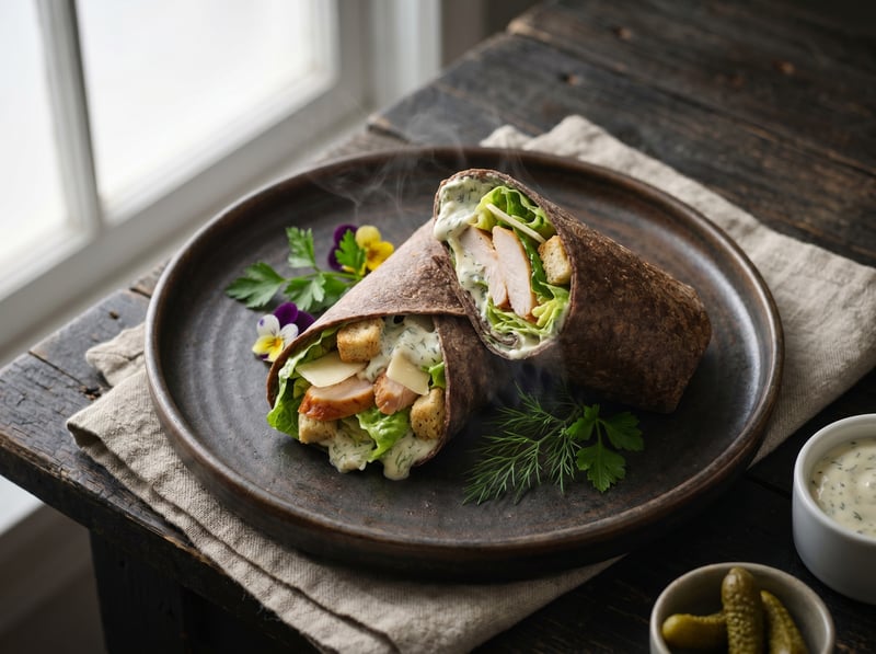 Tuniakový wrap