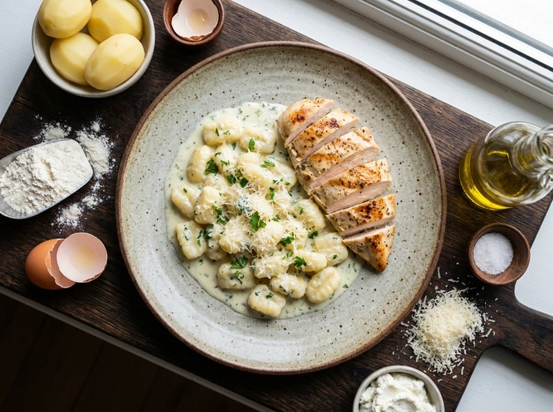 Bezlepkové gnocchi