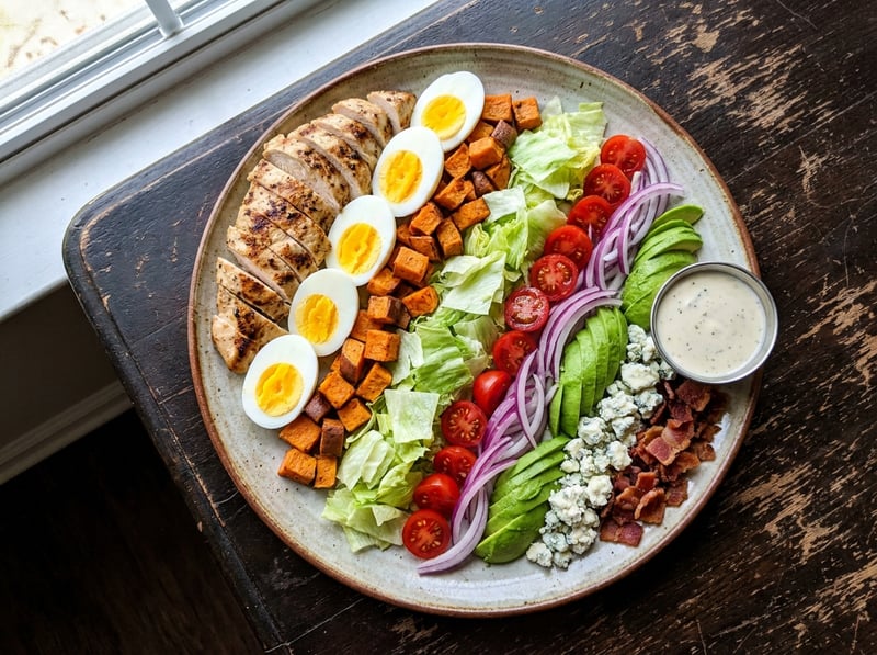 Keto Cobb šalát