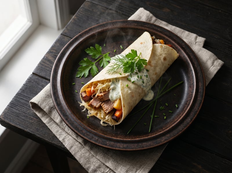 Hovädzie burrito