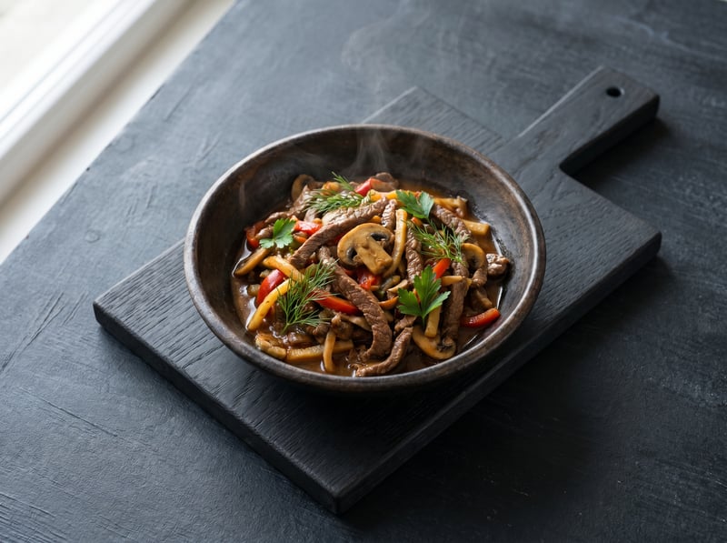 Hovädzie stir-fry