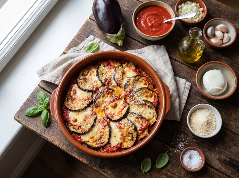 Baklažán Parmigiana