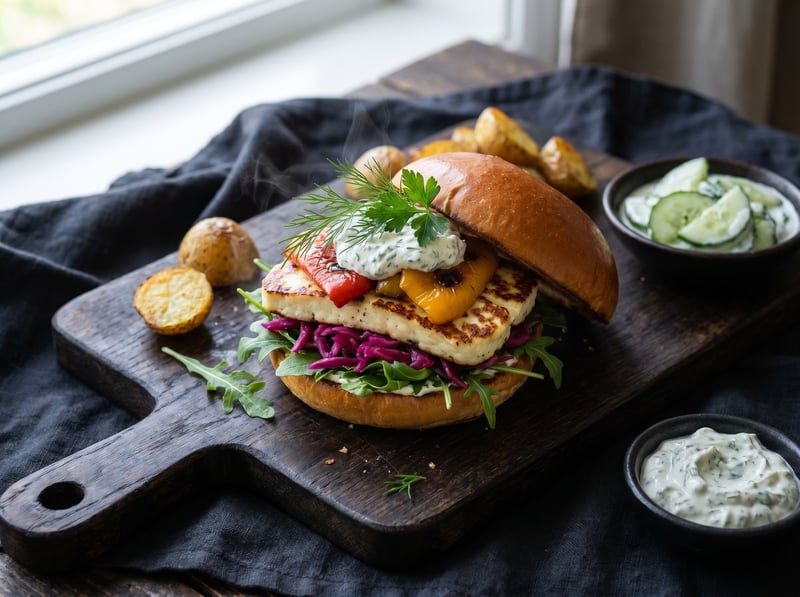 Halloumi Burger