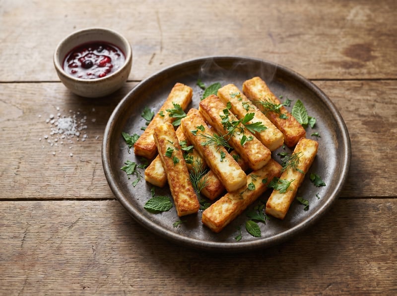 Halloumi hranolky