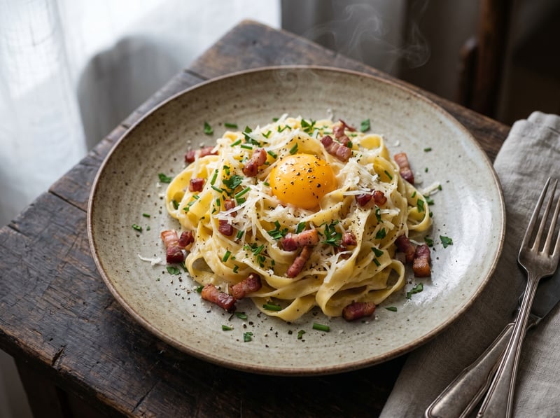 Carbonara (bez smotany)