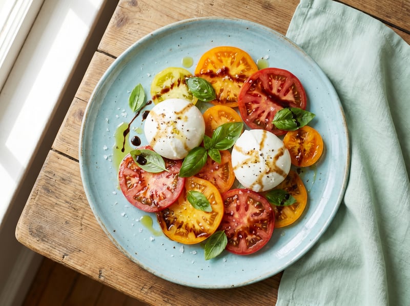 Mozzarella a paradajky